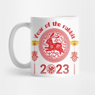 Year of The Rabbit 2023  Happy Chinese New Year Mug